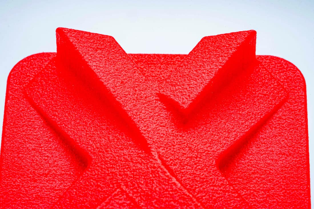 SLS PA 12, red dyed